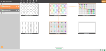 Simple Transfer Pipetting Step in the Protocol Editor Window