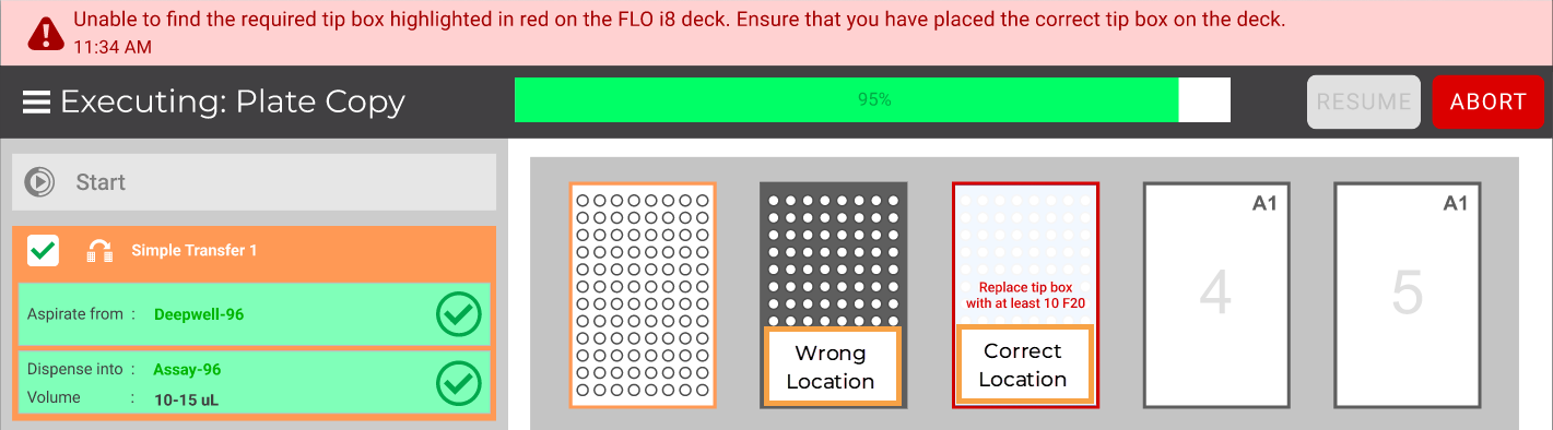 Tip Box Position Error on the Preparing Required Labware Page